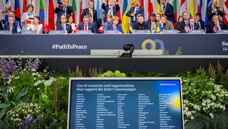 Ukrayna Barış Zirvesi sona erdi