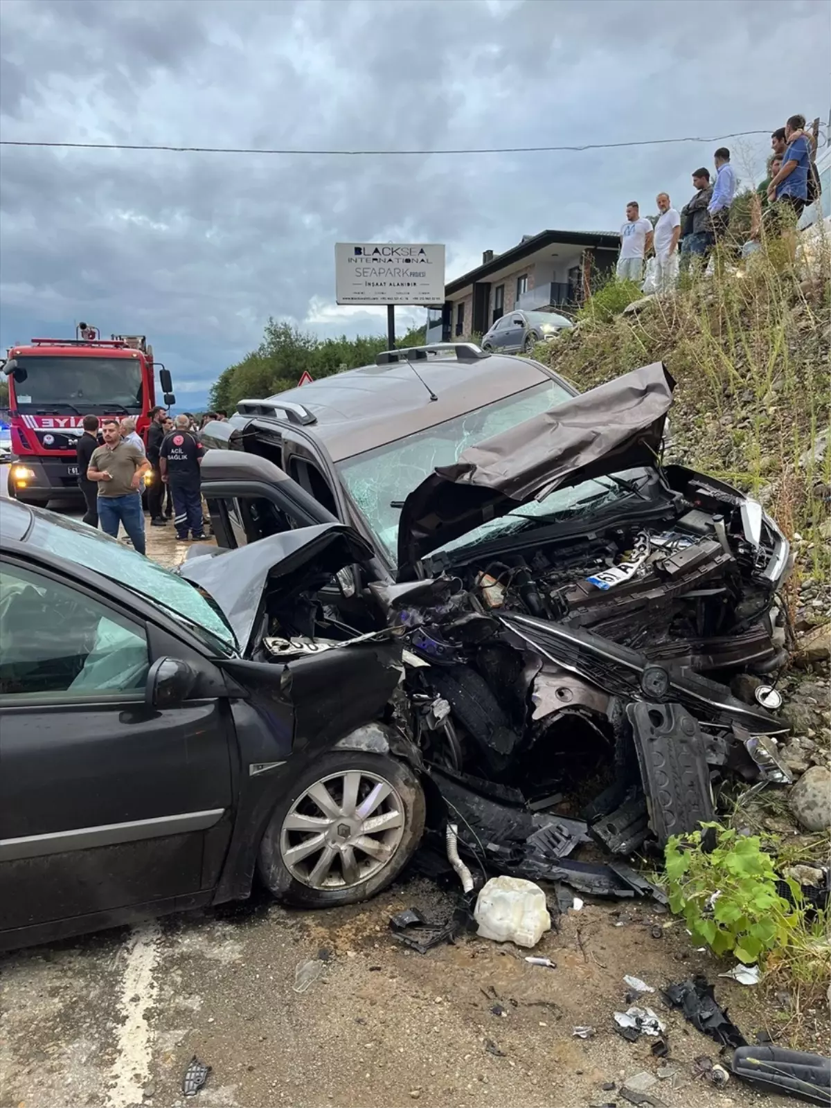 Araklı’da Trafik Kazası: 7 Yaralı